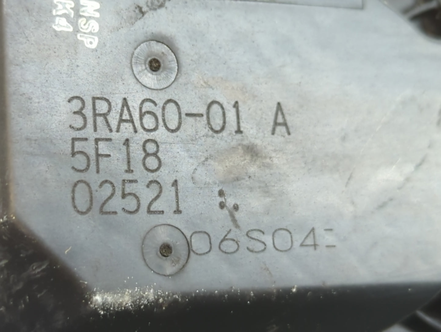 2013-2019 Nissan Sentra Throttle Body P/N:3RA60-01 A Fits Fits 2013 2014 2015 2016 2017 2018 2019 OEM Used Auto Parts - Oemu