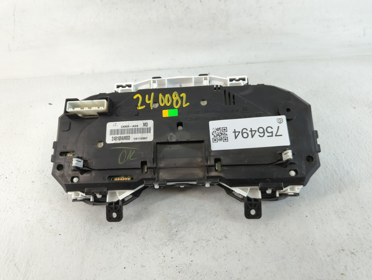 2014-2015 Nissan Sentra Instrument Cluster Speedometer Gauges P/N:CKMX-AGS 248109AM0D Fits Fits 2014 2015 OEM Used Auto Part
