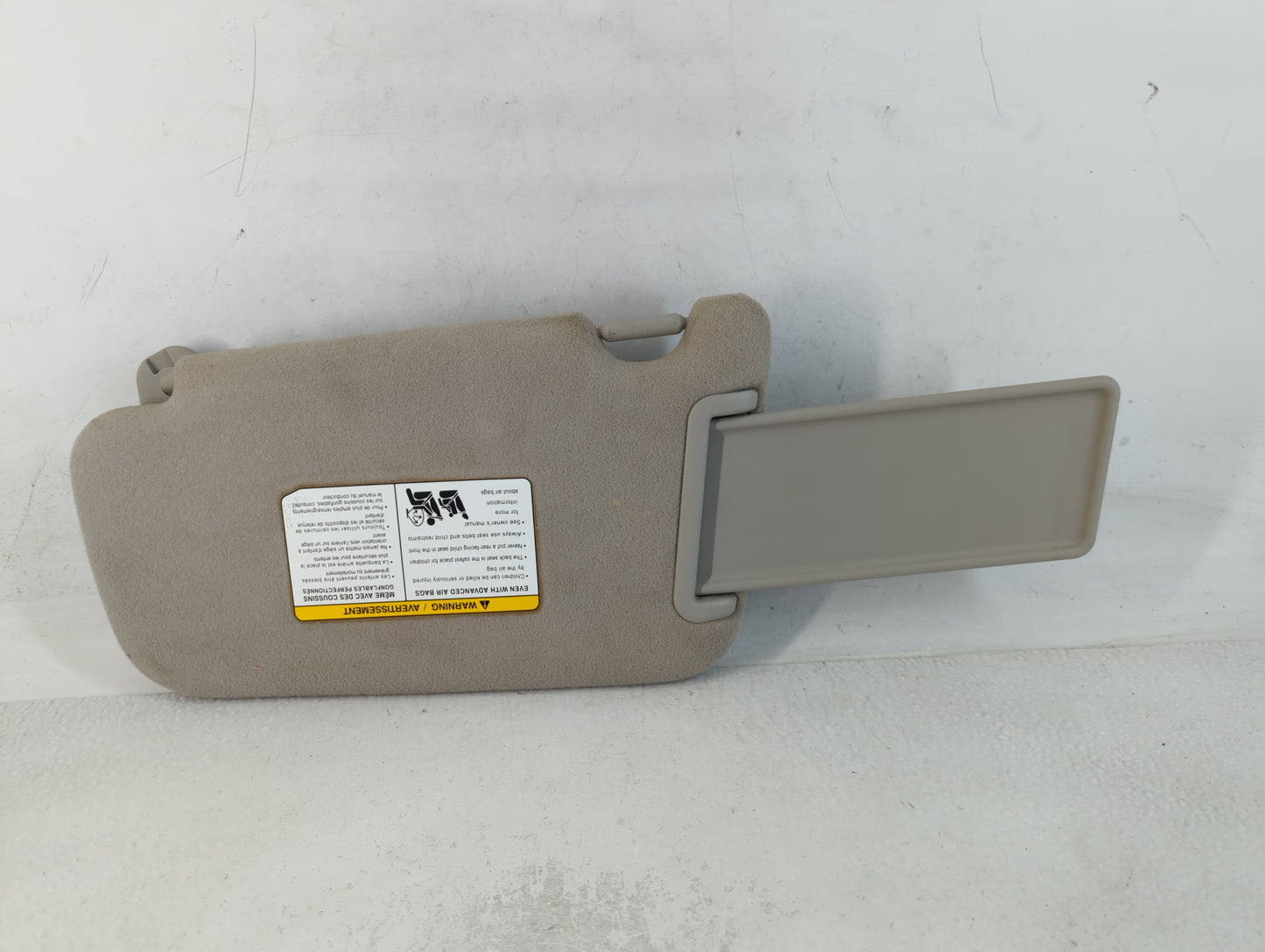 2013-2019 Nissan Sentra Sun Visor Shade Replacement Passenger Right Mirror Fits Fits 2012 2013 2014 2015 2016 2017 2018 2019