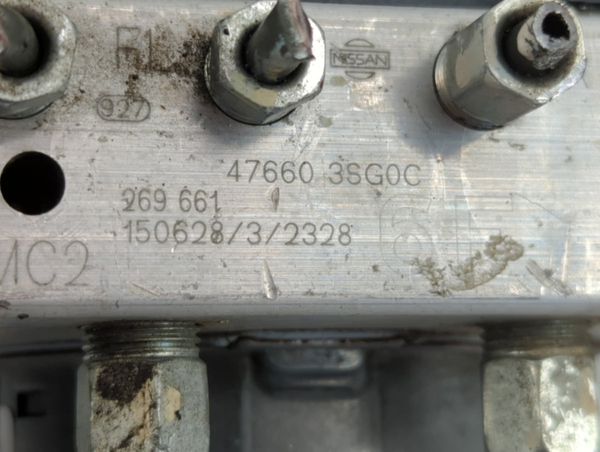 2015 Nissan Sentra Anti-Lock Brake ABS Pump Module Actuator OEM P/N:150628/3/2328 47660 3SG0C Fits OEM Used Auto Parts - Oem