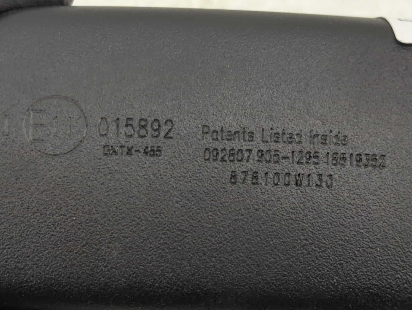 2013-2022 Nissan Titan Interior Rear View Mirror Replacement OEM P/N:E11015892 Fits OEM Used Auto Parts - Oemusedautoparts1.