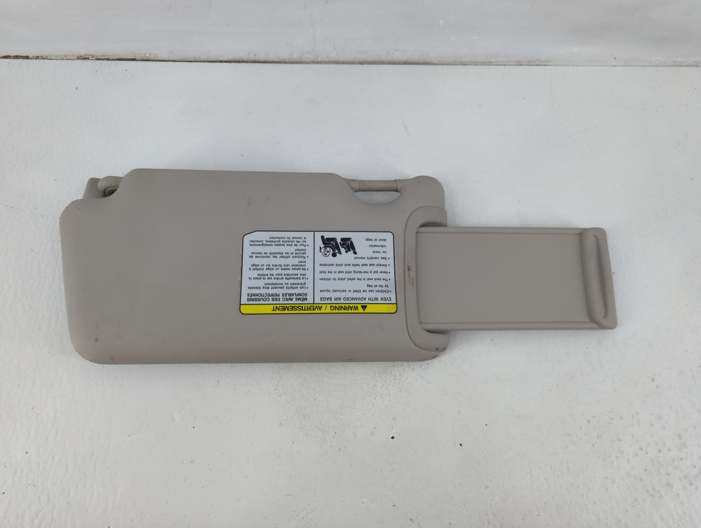 2012-2015 Nissan Versa Sun Visor Shade Replacement Passenger Right Mirror Fits Fits 2012 2013 2014 2015 OEM Used Auto Parts