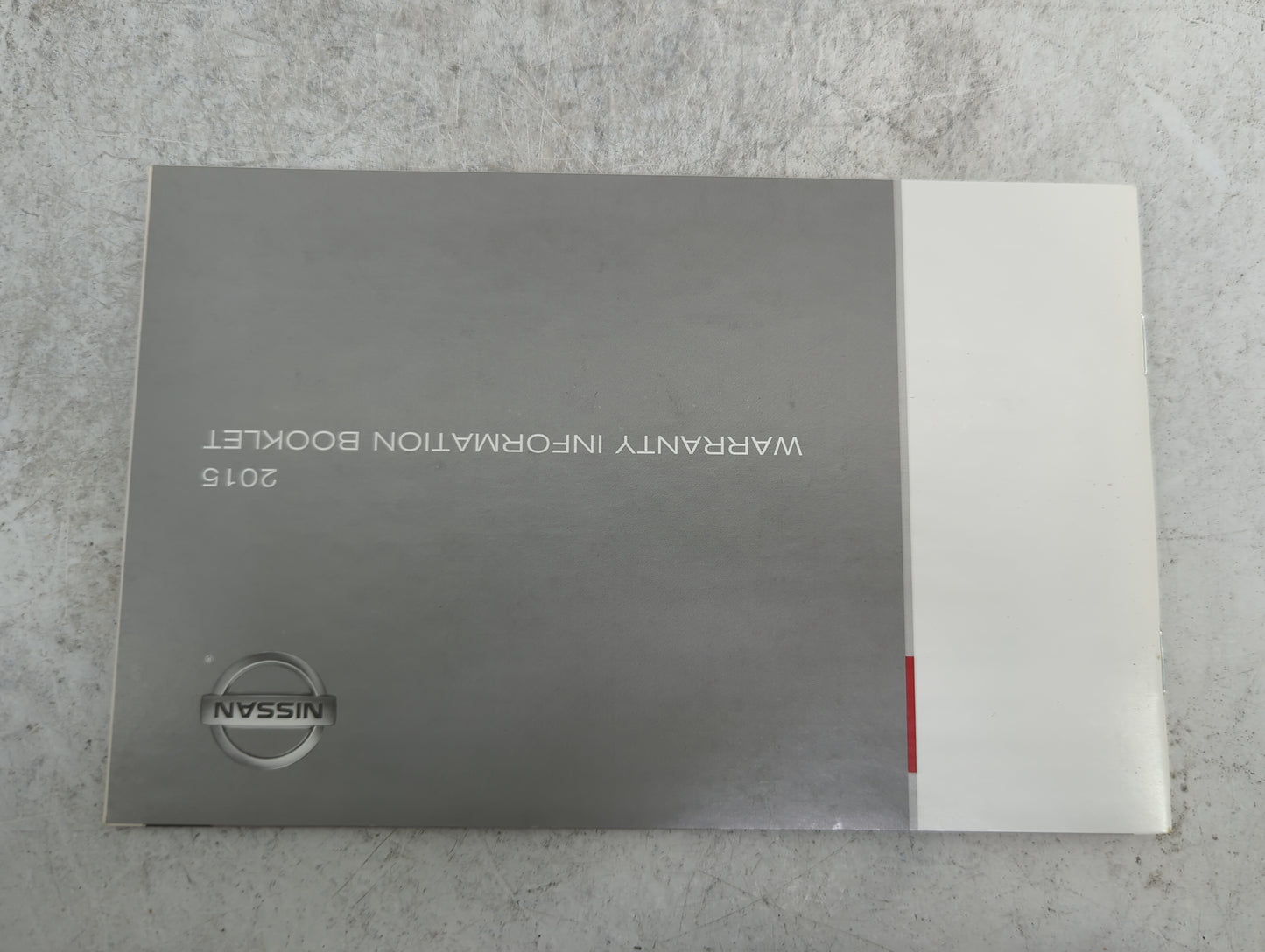 2015 Nissan Versa Owners Manual Book Guide P/N:OM15EM0N17U0 OEM Used Auto Parts - Oemusedautoparts1.com