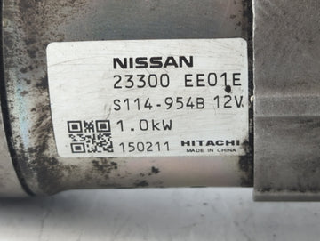 2012-2019 Nissan Versa Car Starter Motor Solenoid OEM P/N:23300 EE01E Fits Fits 2012 2013 2014 2015 2016 2017 2018 2019 OEM Used Auto Parts