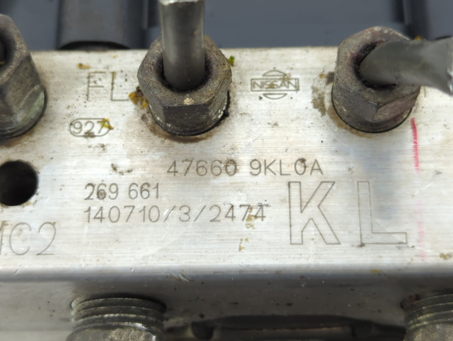 2015-2019 Nissan Versa ABS Pump Control Module Replacement P/N:47660 9KL0A Fits Fits 2015 2016 2017 2018 2019 OEM Used Auto