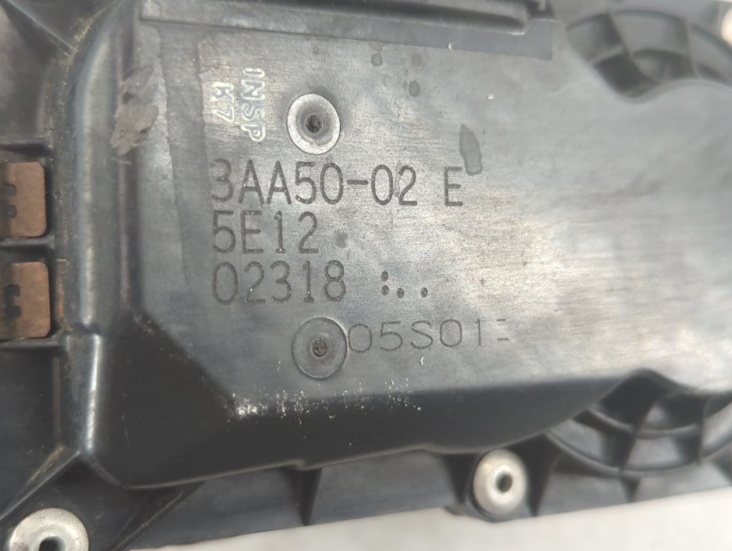 2012-2019 Nissan Versa Throttle Body P/N:3AA50-02 E Fits Fits 2012 2013 2014 2015 2016 2017 2018 2019 OEM Used Auto Parts -