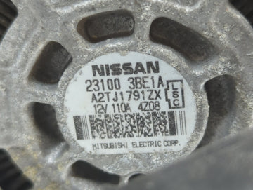 2012-2019 Nissan Versa Alternator Replacement Generator Charging Assembly Engine OEM P/N:23100 3BE1A Fits OEM Used Auto Parts