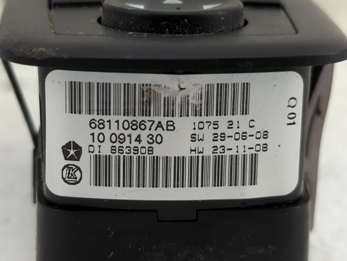 2013-2015 Ram 1500 Master Power Window Switch Replacement Driver Side Left P/N:68110867AB 10091430 Fits OEM Used Auto Parts
