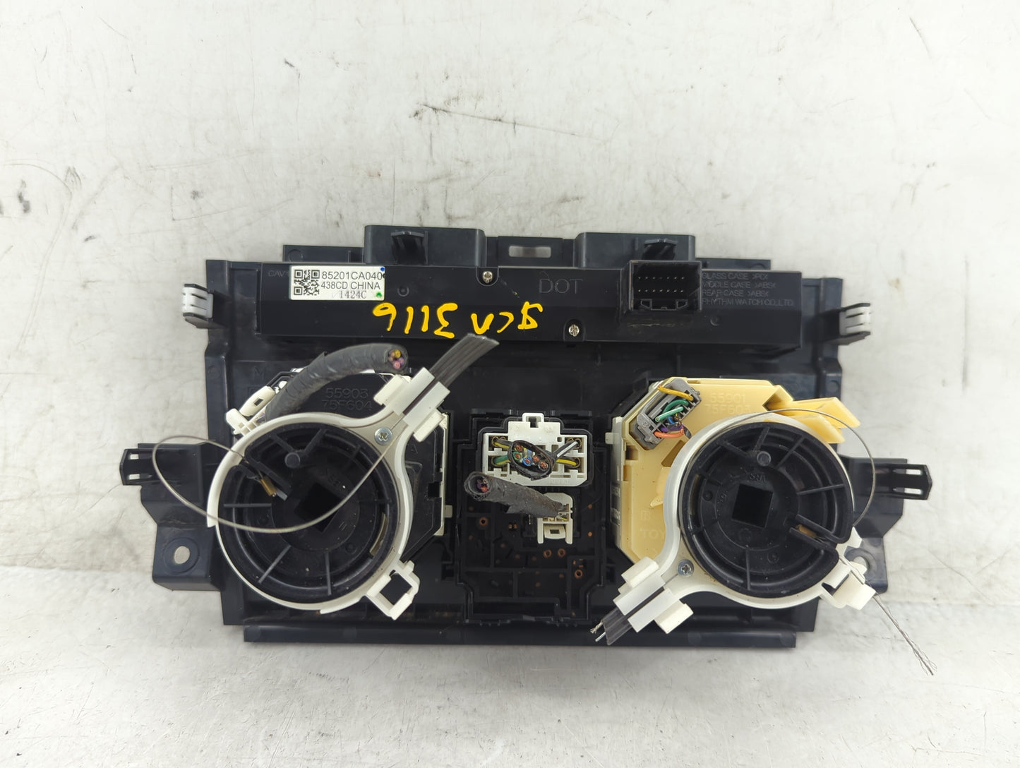 2013-2016 Scion Fr-S Climate Control Module Temperature AC/Heater Replacement P/N:85201CA040 Fits OEM Used Auto Parts - Oemu