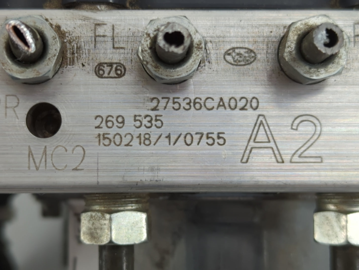 2015 Scion Fr-S ABS Pump Control Module Replacement P/N:269 535 27536CA020 Fits OEM Used Auto Parts - Oemusedautoparts1.com
