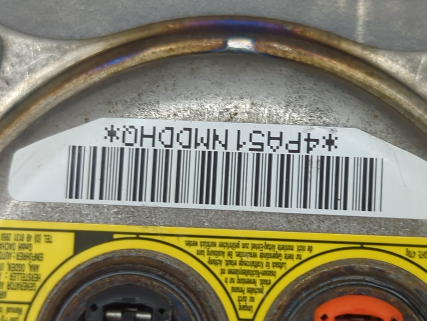 2015 Scion Frs Air Bag Driver Left Steering Wheel Mounted P/N:4P51NMDDH0 WM60SJ01126 Fits OEM Used Auto Parts - Oemusedautop
