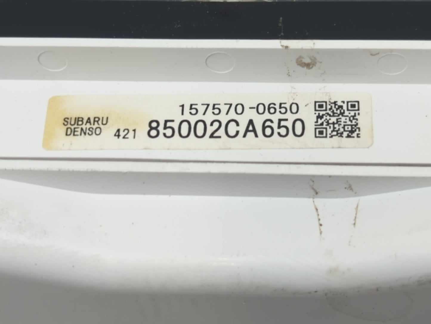 2015 Subaru Brz Instrument Cluster Speedometer Gauges P/N:85002CA650 157570-0650 Fits OEM Used Auto Parts - Oemusedautoparts