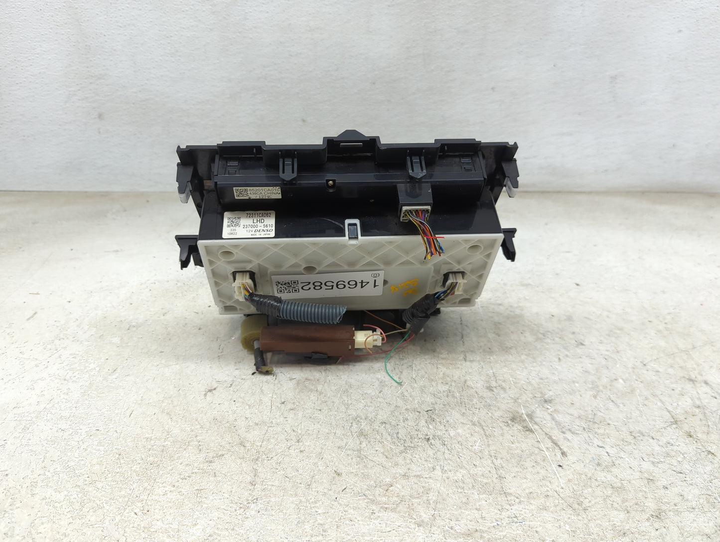 2015 Subaru Brz Climate Control Module Temperature AC/Heater Replacement P/N:72311CA062 2370005610, 85201CA010 Fits OEM Used