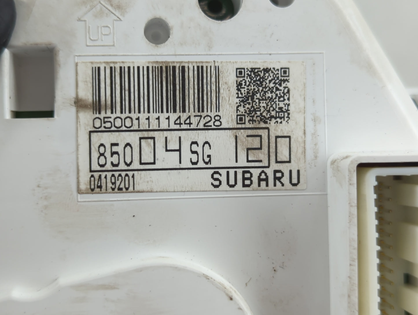 2015 Subaru Forester Instrument Cluster Speedometer Gauges Fits OEM Used Auto Parts - Oemusedautoparts1.com