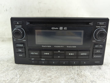 2015 Subaru Forester Radio AM FM Cd Player Receiver Replacement P/N:CF625UM Fits OEM Used Auto Parts