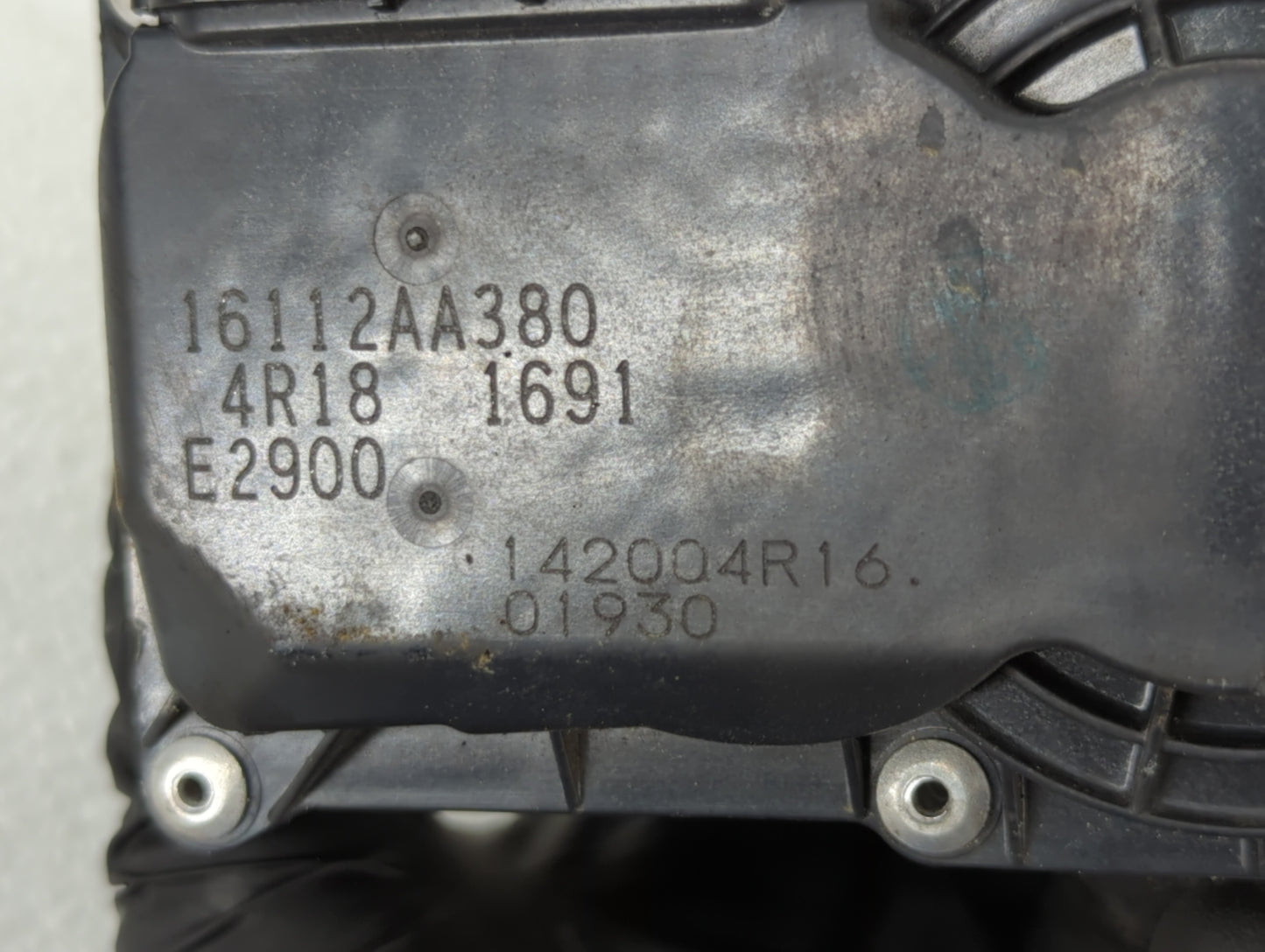 2011-2017 Subaru Forester Throttle Body P/N:16112AA380 Fits Fits 2011 2012 2013 2014 2015 2016 2017 OEM Used Auto Parts - Oe