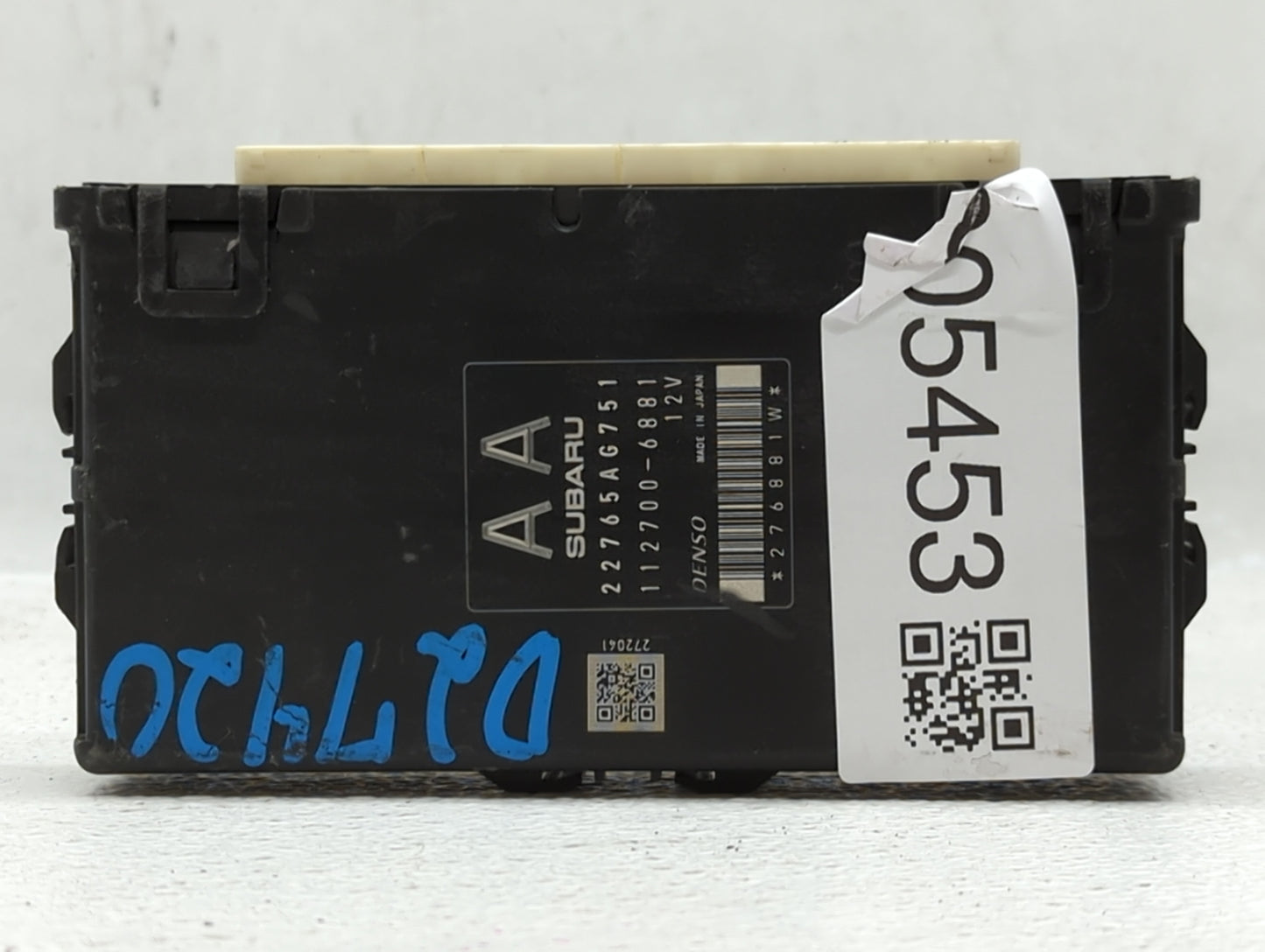 2015-2016 Subaru Forester PCM Engine Control Computer ECU ECM PCU OEM P/N:22765AG751 22765AG752 Fits Fits 2015 2016 OEM Used