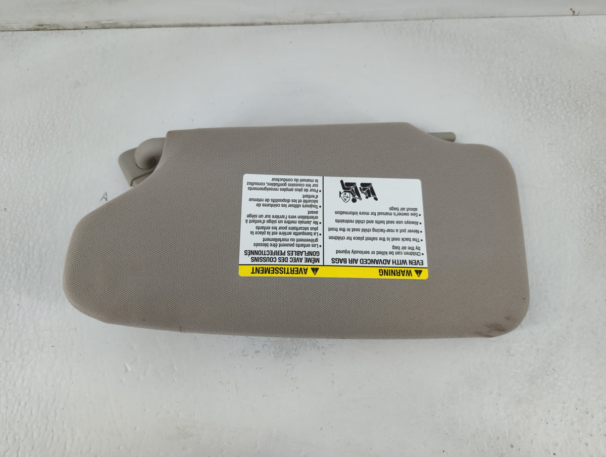 2014-2016 Subaru Forester Sun Visor Shade Replacement Passenger Right Mirror Fits Fits 2014 2015 2016 OEM Used Auto Parts -