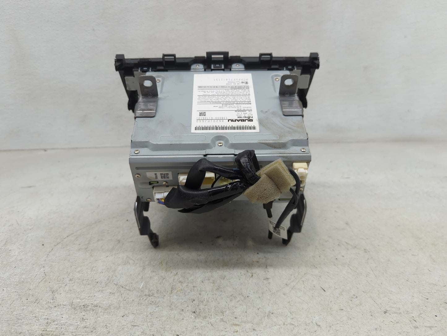 2015 Subaru Impreza Radio AM FM Cd Player Receiver Replacement P/N:86201FJ660 138000-6170E101 Fits OEM Used Auto Parts - Oem