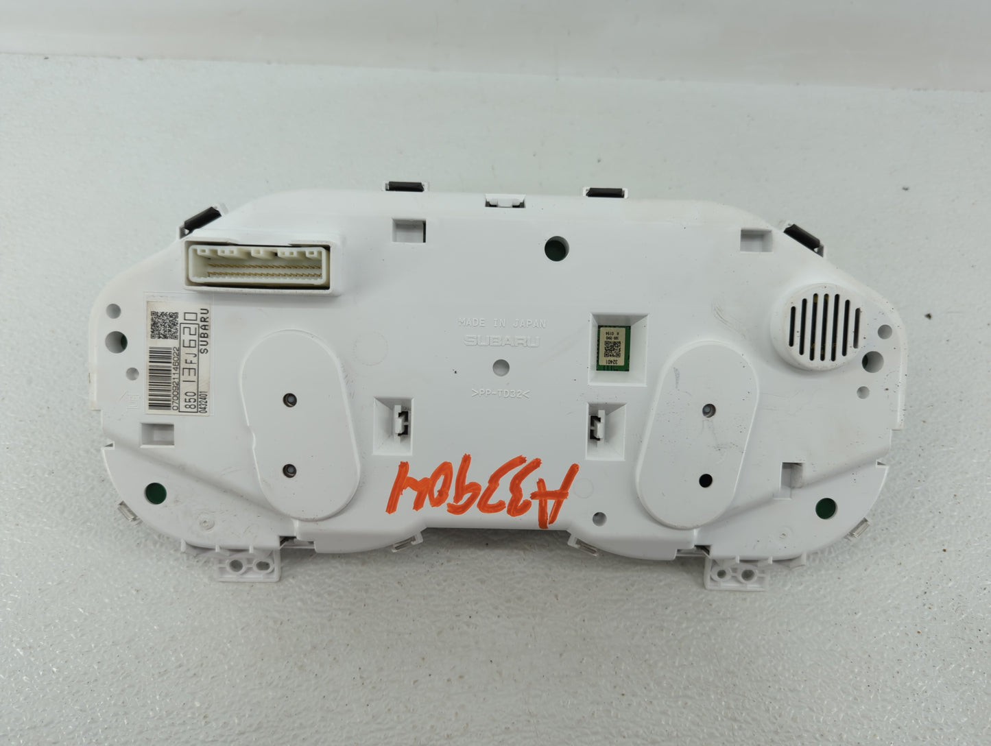 2015 Subaru Impreza Instrument Cluster Speedometer Gauges P/N:85013FJ620 85004FJ160 Fits OEM Used Auto Parts - Oemusedautopa
