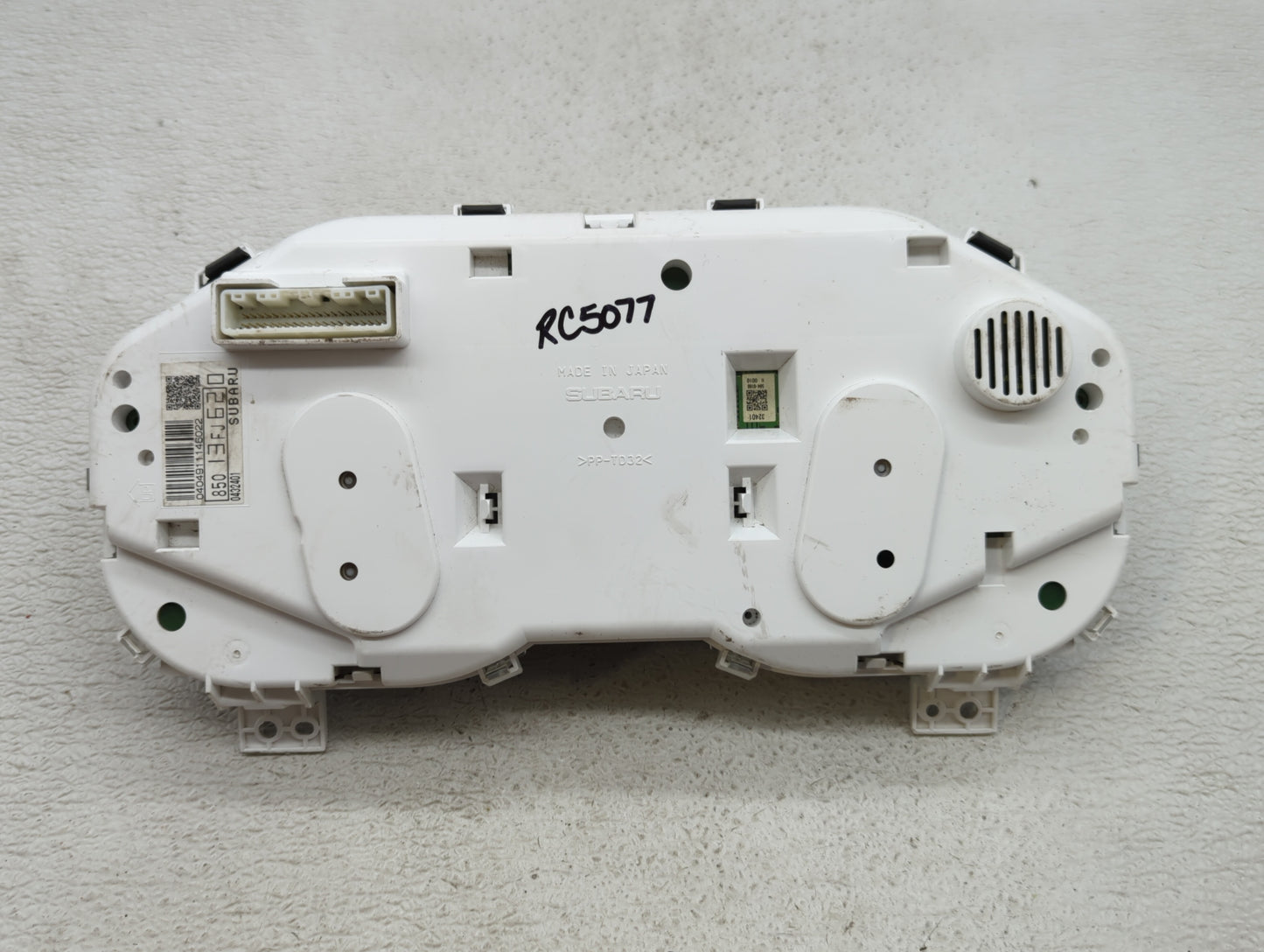 2015 Subaru Impreza Instrument Cluster Speedometer Gauges P/N:85013FJ620 85004FJ160 Fits OEM Used Auto Parts - Oemusedautopa