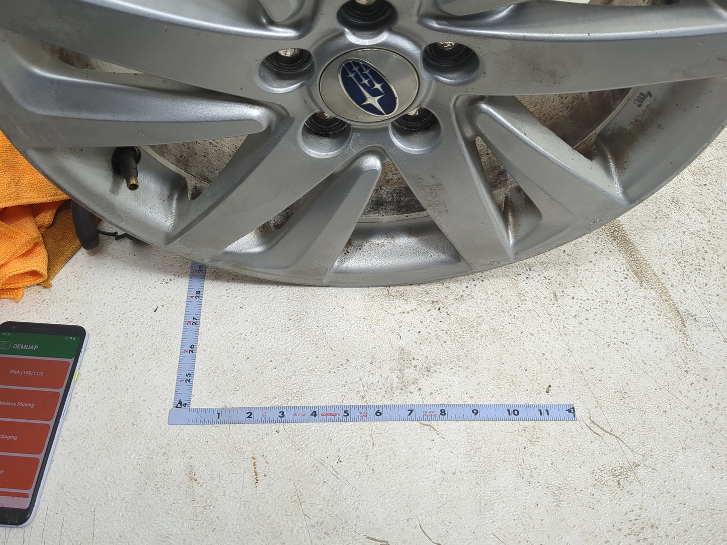 2015-2016 Subaru Impreza Oem Wheel Rim 5000483 - Oemusedautoparts1.com