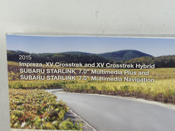 2015 Subaru Impreza Owners Manual Book Guide P/N:B1017BE-B OEM Used Auto Parts