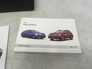 2015 Subaru Legacy Owners Manual Book Guide P/N:A2510BE-C OEM Used Auto Parts