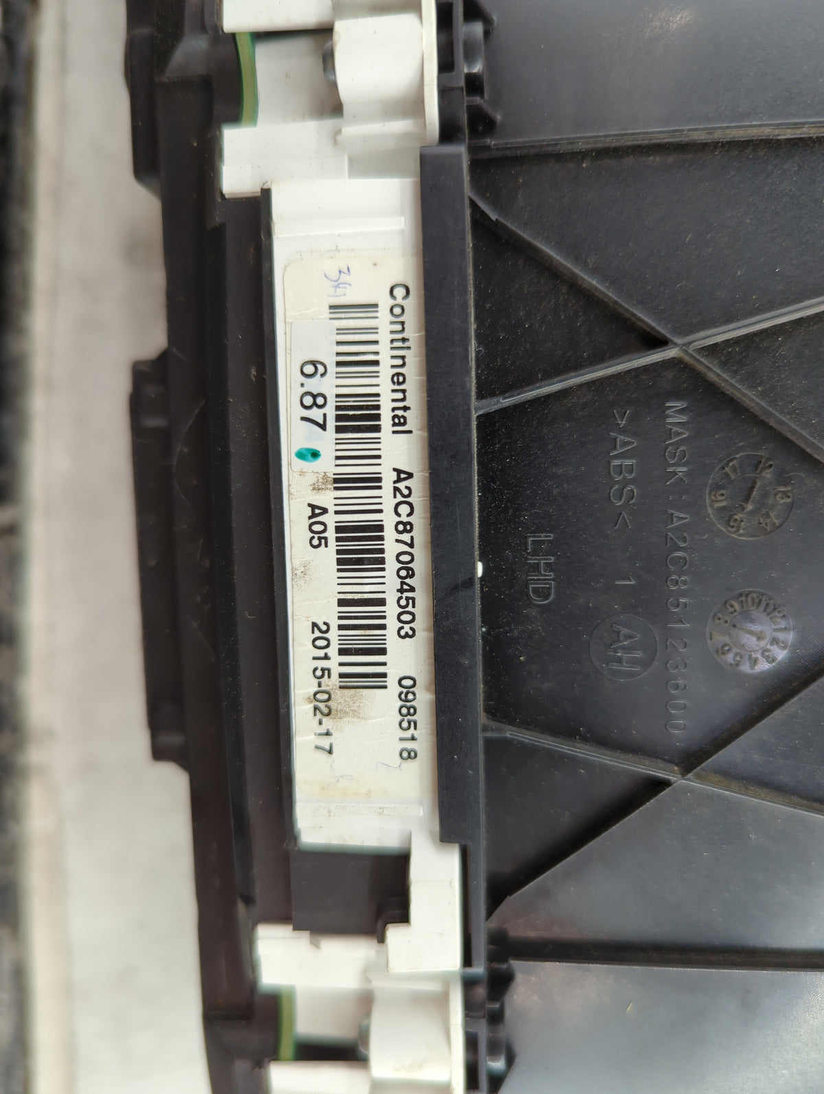 2015 Subaru Legacy Instrument Cluster Speedometer Gauges P/N:A2C87064503 A2C85123600 Miles: Fits OEM Used Auto Parts - Oemus