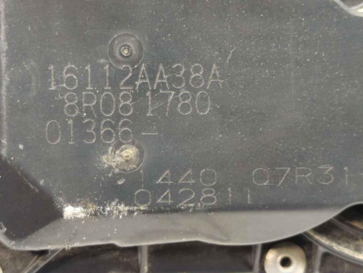 2013-2019 Subaru Legacy Throttle Body P/N:8R08 1780 4016 1780 Fits Fits 2013 2014 2015 2016 2017 2018 2019 OEM Used Auto Par