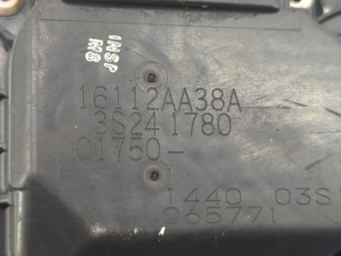 2013-2019 Subaru Legacy Throttle Body P/N:3S24 1780 16112AA38A Fits Fits 2013 2014 2015 2016 2017 2018 2019 OEM Used Auto Pa