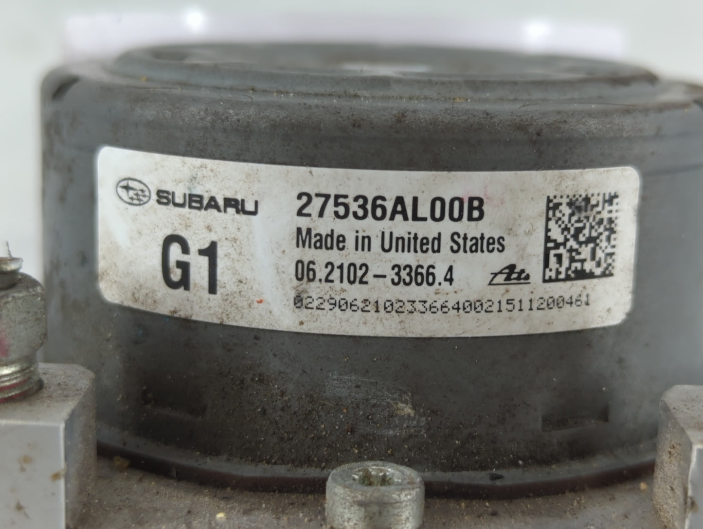 2015 Subaru Legacy ABS Pump Control Module Replacement P/N:27536AL00B Fits OEM Used Auto Parts - Oemusedautoparts1.com