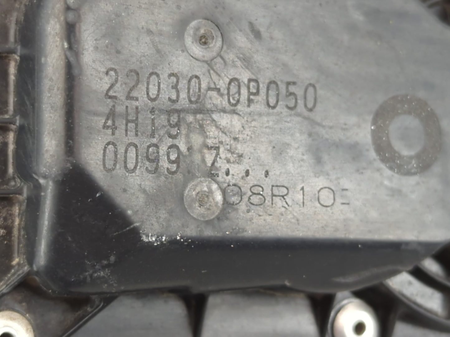 2007-2017 Toyota Camry Throttle Body P/N:22030-0R050 Fits OEM Used Auto Parts - Oemusedautoparts1.com