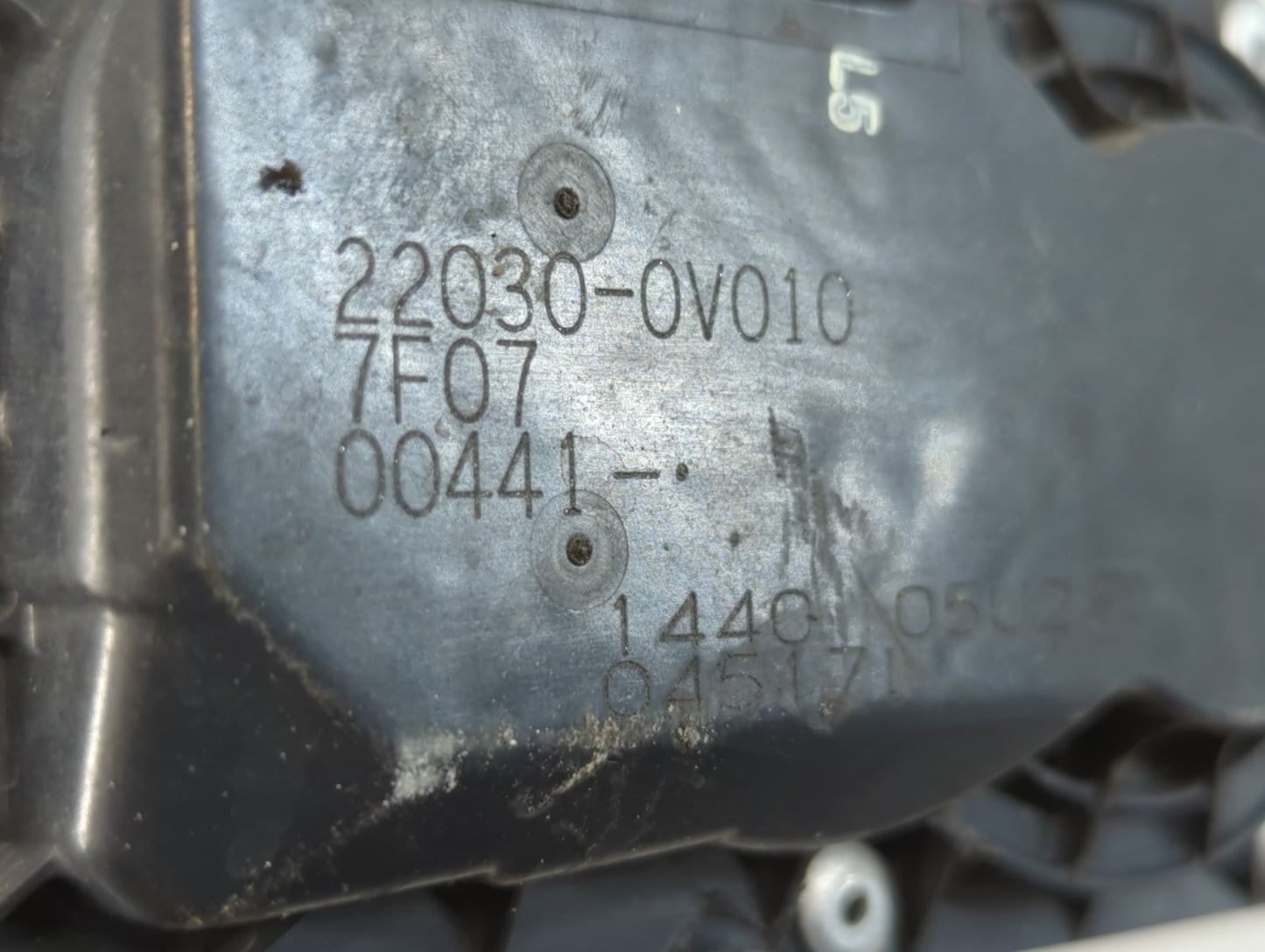 2012-2017 Toyota Camry Throttle Body P/N:22030-0V010 Fits Fits 2012 2013 2014 2015 2016 2017 2018 2019 2020 2021 OEM Used Au