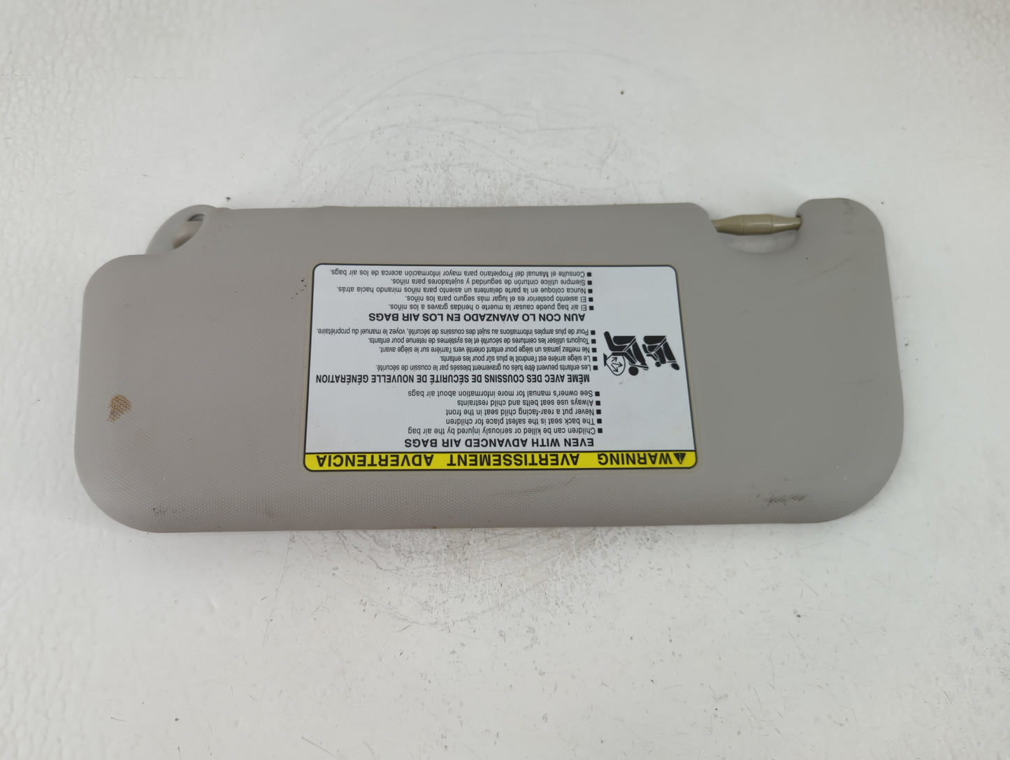 2014-2016 Toyota Corolla Sun Visor Shade Replacement Passenger Right Mirror Fits Fits 2014 2015 2016 OEM Used Auto Parts - O