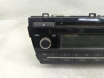 2014-2016 Toyota Corolla Radio AM FM Cd Player Receiver Replacement P/N:86120-02F60 Fits Fits 2014 2015 2016 OEM Used Auto Parts