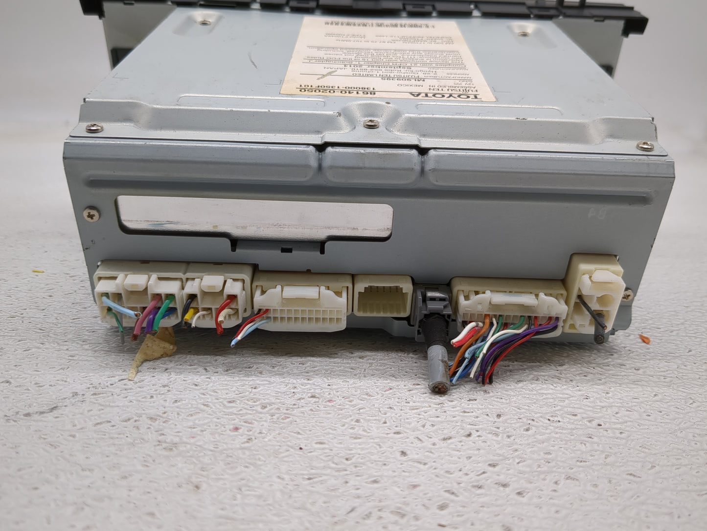 2014-2016 Toyota Corolla Radio AM FM Cd Player Receiver Replacement P/N:86140-02050 Fits Fits 2014 2015 2016 OEM Used Auto P