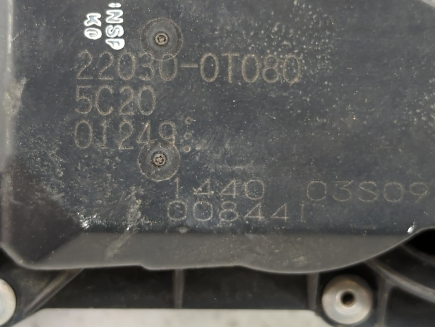 2011-2018 Toyota Corolla Throttle Body P/N:22030-0T080 Fits Fits 2011 2012 2013 2014 2015 2016 2017 2018 OEM Used Auto Parts