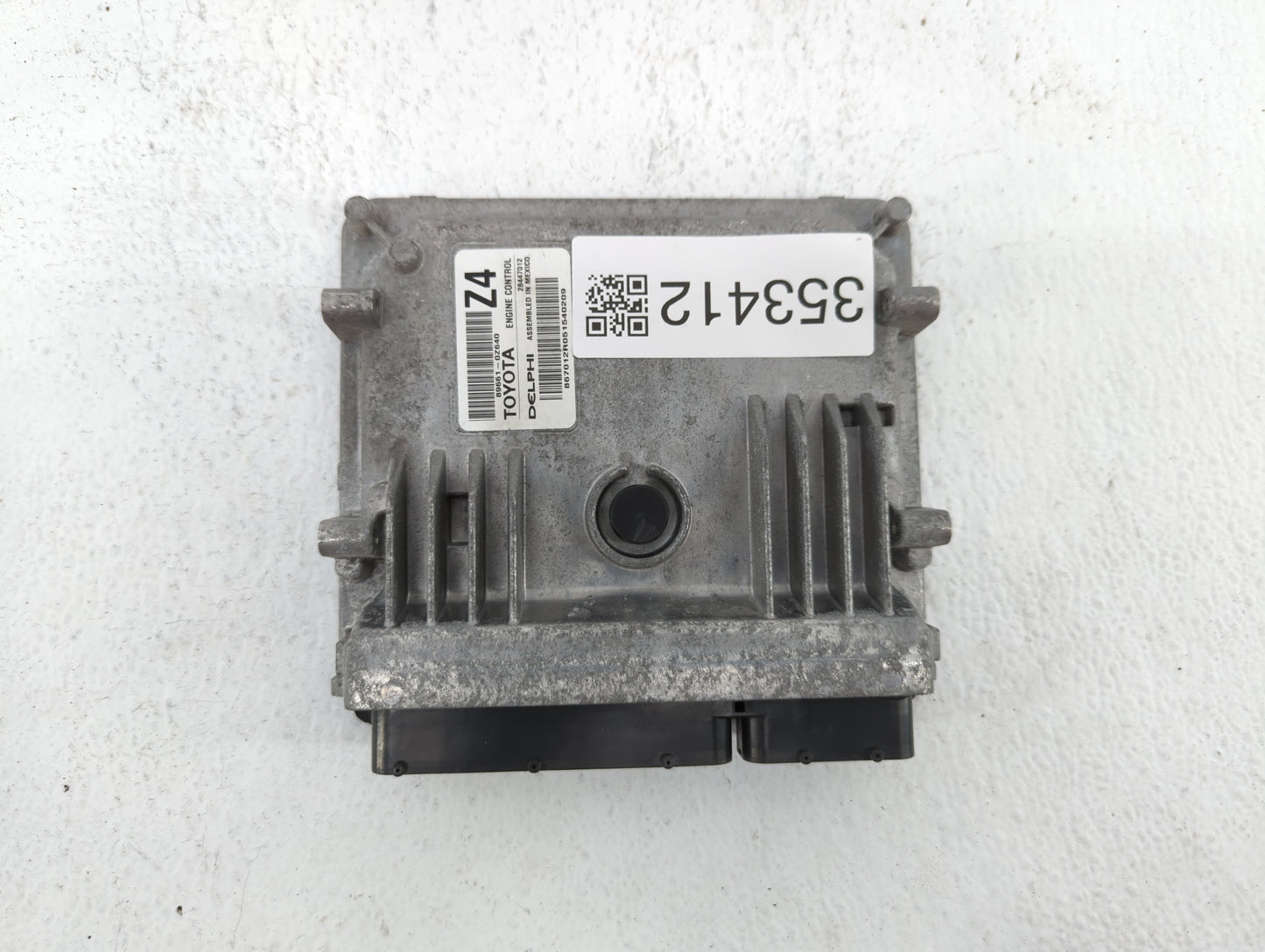 2015 Toyota Corolla PCM Engine Control Computer ECU ECM PCU OEM P/N:89661-0Z640 Fits OEM Used Auto Parts - Oemusedautoparts1
