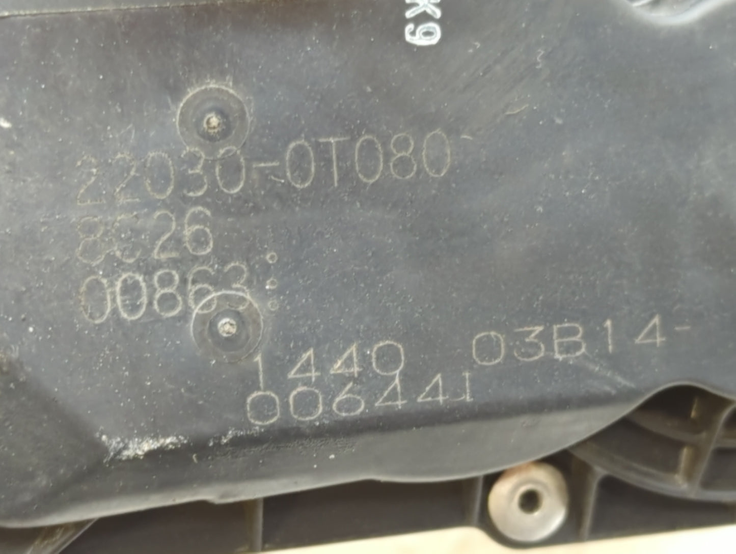 2011-2018 Toyota Corolla Throttle Body P/N:22030-0T080 Fits Fits 2011 2012 2013 2014 2015 2016 2017 2018 OEM Used Auto Parts
