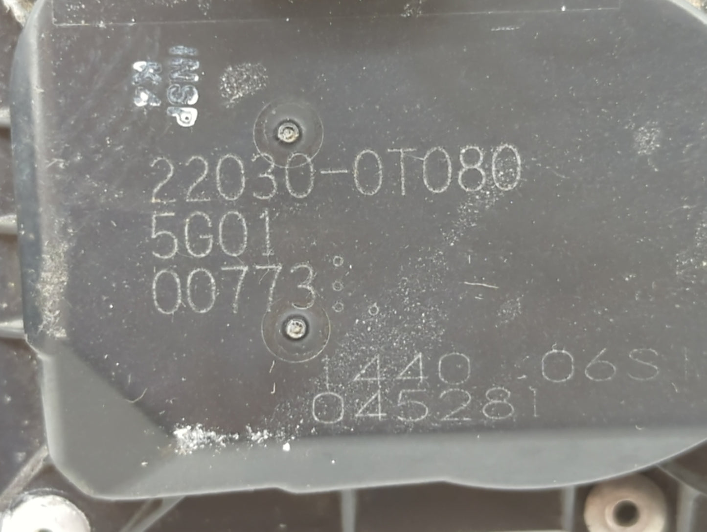 2011-2018 Toyota Corolla Throttle Body P/N:22030-0T080 Fits Fits 2011 2012 2013 2014 2015 2016 2017 2018 OEM Used Auto Parts