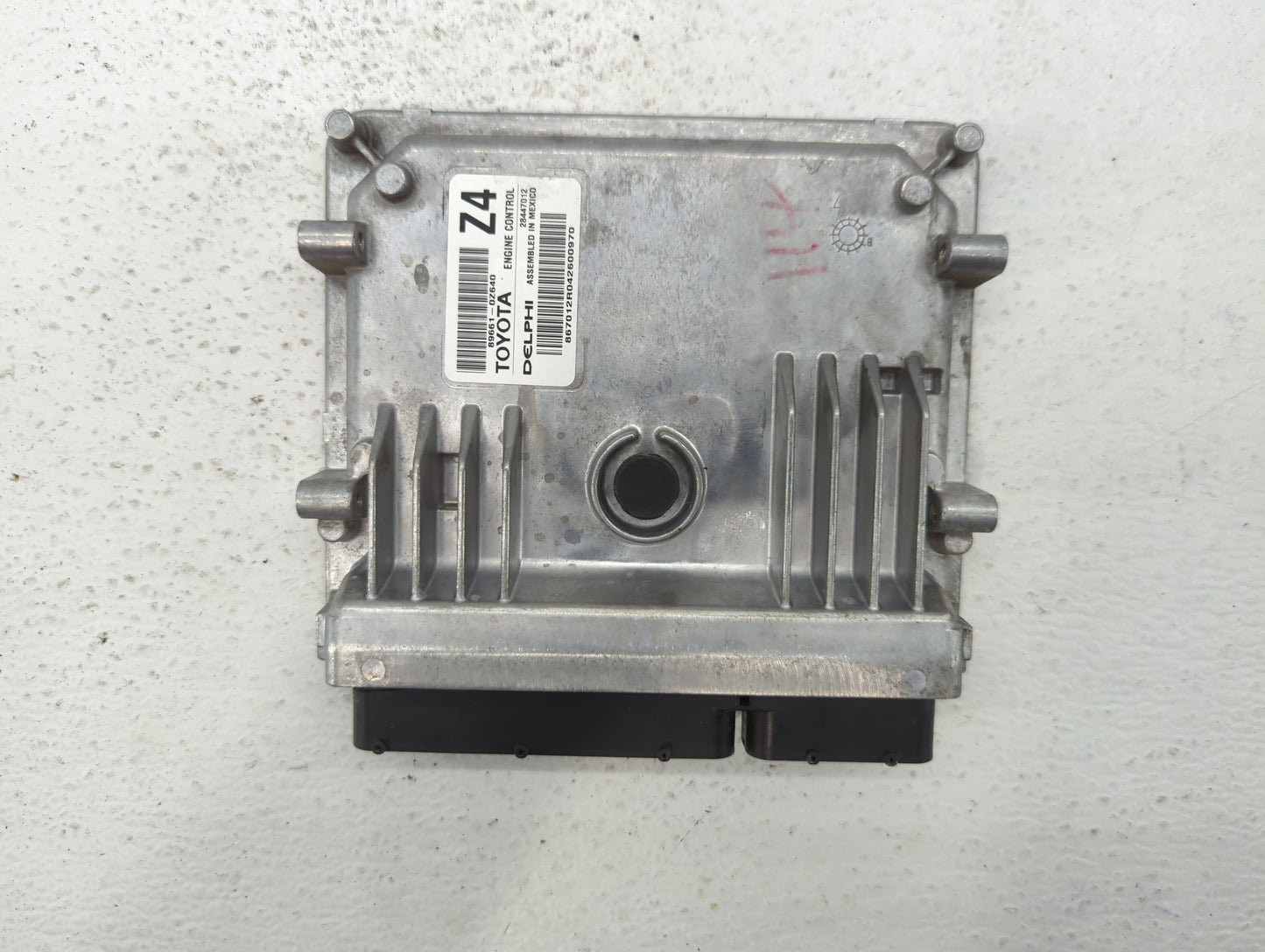 2015-2016 Toyota Corolla PCM Engine Control Computer ECU ECM PCU OEM P/N:89661-0Z640 Fits Fits 2015 2016 OEM Used Auto Parts