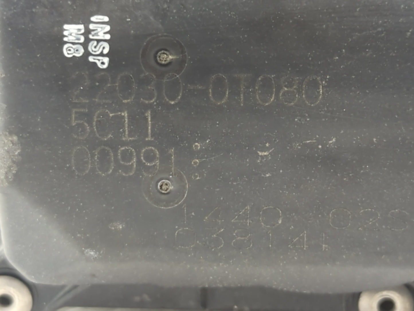 2011-2019 Toyota Corolla Throttle Body P/N:22030-0T080 Fits Fits 2011 2012 2013 2014 2015 2016 2017 2018 2019 OEM Used Auto