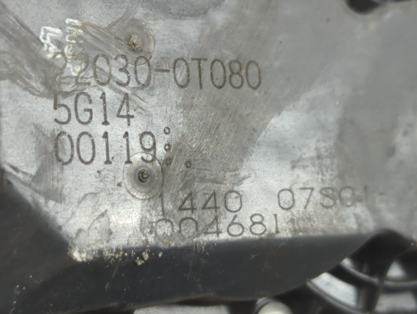 2011-2019 Toyota Corolla Throttle Body P/N:22030-0T080 Fits Fits 2011 2012 2013 2014 2015 2016 2017 2018 2019 OEM Used Auto