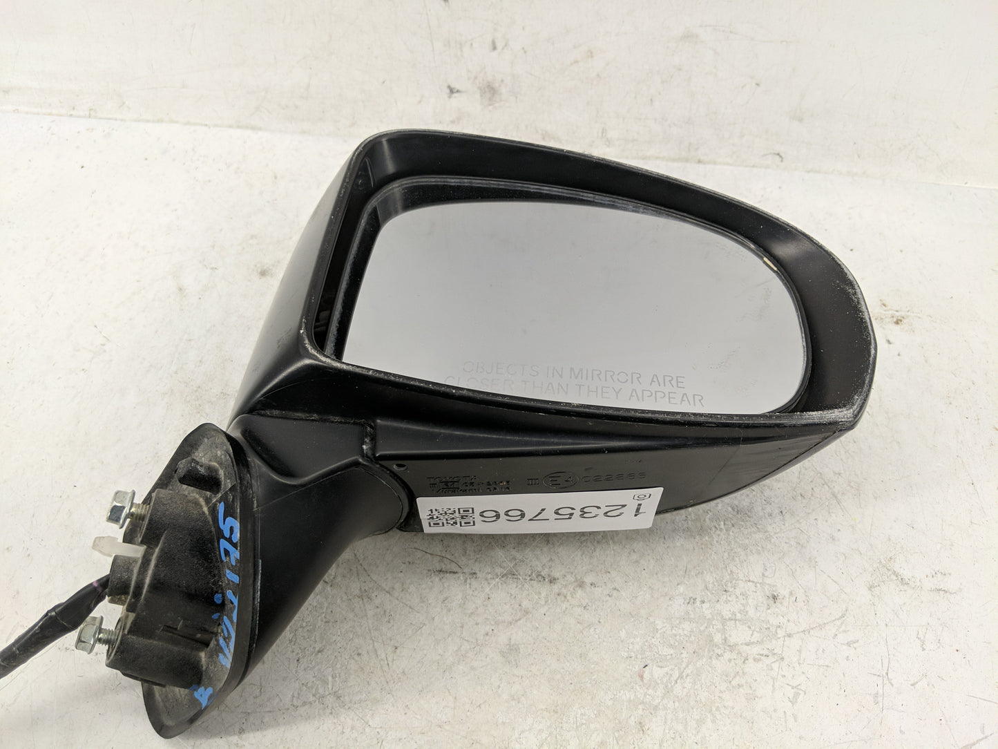 2010-2015 Toyota Prius Side Mirror Replacement Passenger Right View Door Mirror P/N:E4022865 Fits OEM Used Auto Parts - Oemu