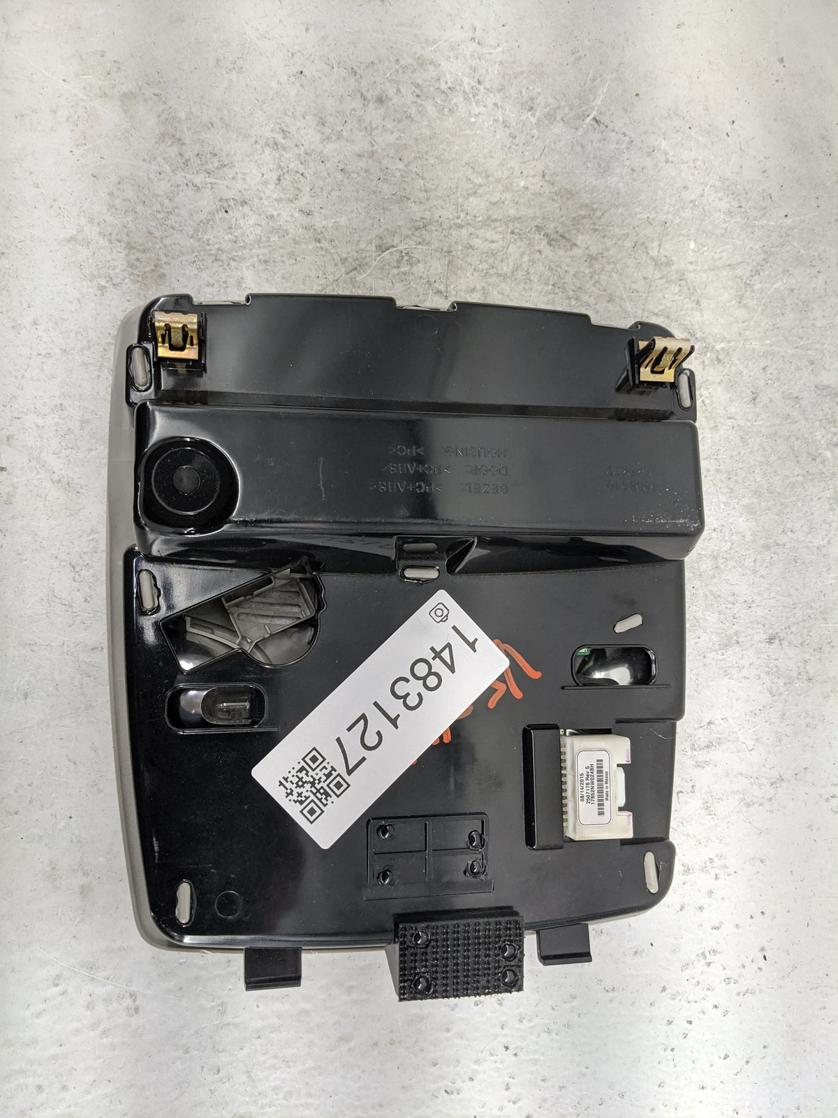 2015-2020 Toyota Sienna Overhead Console W/rear Climate Control Tan - Oemusedautoparts1.com