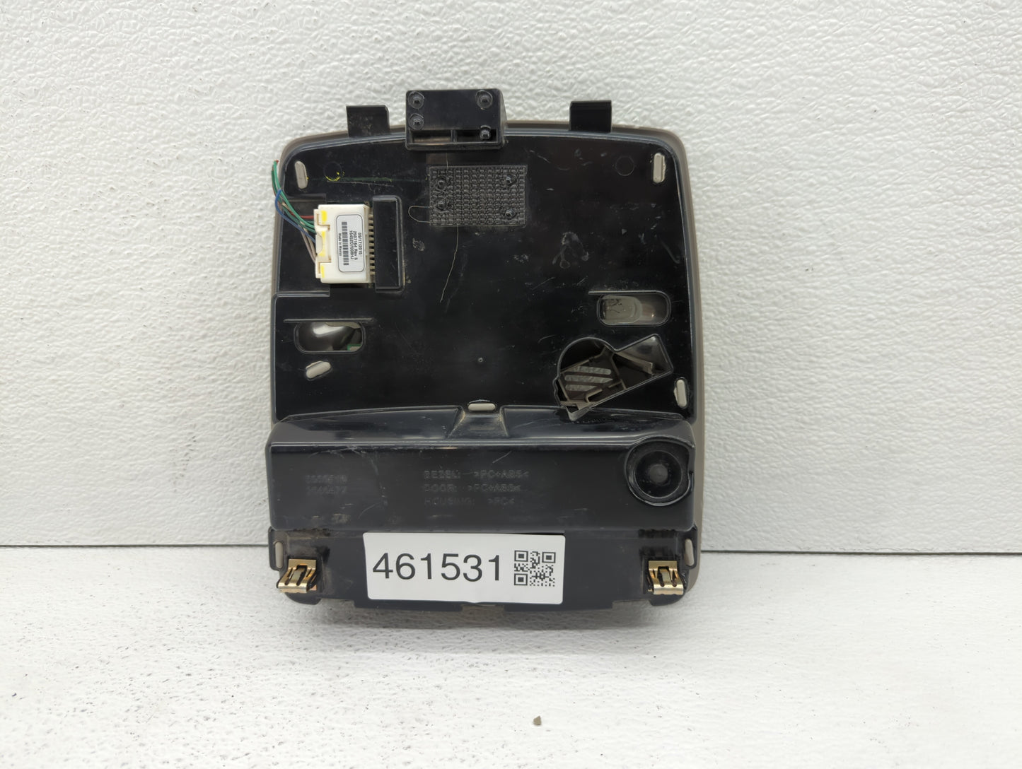 2015 Toyota Sienna Overhead Roof Console Grey - Oemusedautoparts1.com