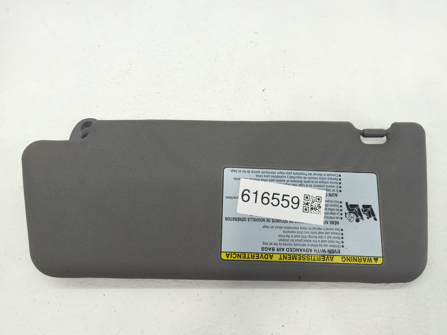 2012-2015 Toyota Tacoma Sun Visor Shade Replacement Passenger Right Mirror Fits Fits 2012 2013 2014 2015 OEM Used Auto Parts
