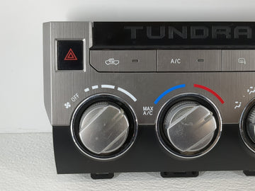 2014-2021 Toyota Tundra Climate Control Module Temperature AC/Heater Replacement Fits Fits 2014 2015 2016 2017 2018 2019 2020 2021 OEM Used Auto Parts