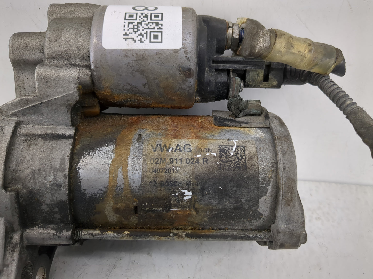 2014 Volkswagen Jetta Car Starter Motor Solenoid OEM P/N:02M 911 024 R Fits Fits 2015 2016 2017 2018 2019 2020 2021 2022 OEM